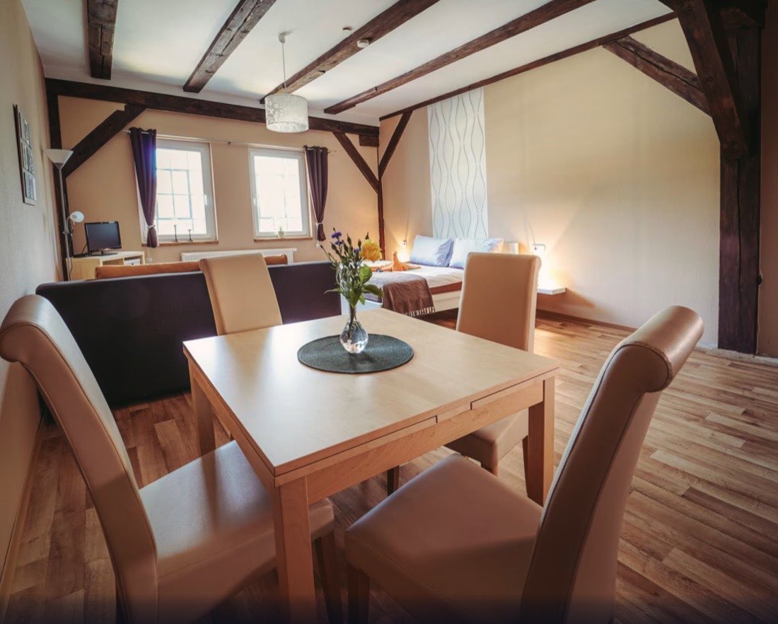 Zimmer im Mühlenrad-Loft